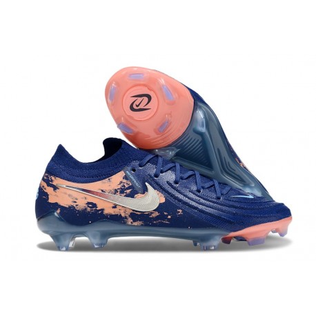 Korki Nike Phantom Luna 2 Elite FG Erling Haaland Niebieski Srebro