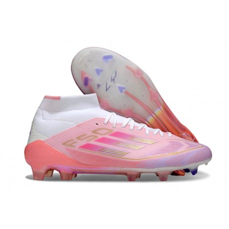 Buty adidas F50 Elite Mid FG Różowy 