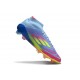 Buty adidas F50 Elite Mid FG Niebieski Zawistny Różowy
