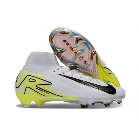 Nike Air Zoom Mercurial Superfly X Elite FG Biały Czarny Zawistny