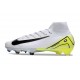 Nike Air Zoom Mercurial Superfly X Elite FG Biały Czarny Zawistny