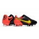 Buty Nike Tiempo Legend 9 Elite FG Czarny Pomarańczowy Zawistny