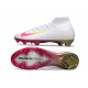 Nike Air Zoom Mercurial Superfly X Elite FG Biały Różowy
