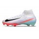 Nike Air Zoom Mercurial Superfly X Elite FG Biały Czarny