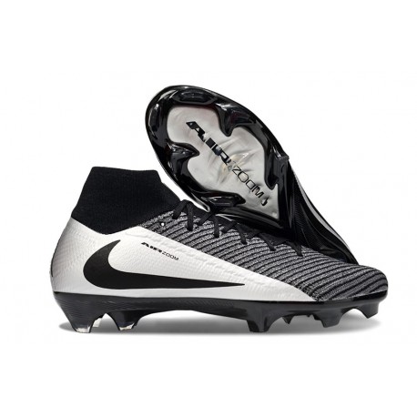 Nike Air Zoom Mercurial Superfly X Elite FG Czarny Srebro