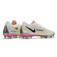 Nike Phantom Gt2 Elite Fg Buty Piłkarskie Biały Czarny Czerwony Różowy
