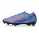 Korki Nike AirZoom Mercurial Vapor XVI Elite FG Niebieski Pomarańczowy