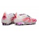 adidas Predator Elite Foldover Tongue FG Biały Różowy