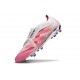 adidas Predator Elite Foldover Tongue FG Biały Różowy