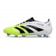 Korki Pilkarskie adidas Predator Elite FG Biały Czarny Zawistny