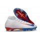 Korki Nike Zoom Mercurial Superfly 10 Elite FG Biały Niebieski Czerwony