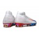 Korki Nike Zoom Mercurial Superfly 10 Elite FG Biały Niebieski Czerwony