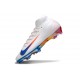 Korki Nike Zoom Mercurial Superfly 10 Elite FG Biały Niebieski Czerwony