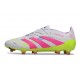 Korki Pilkarskie adidas Predator Elite FG Biały Różowy Zawistny