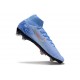 Korki Nike Zoom Mercurial Superfly 10 Elite FG Niebieski Czerwony