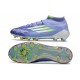 Buty adidas F50 Elite Mid FG Viola Tone Limone Lucido Viola Rush