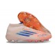 Buty adidas F50 Elite Mid FG Pomarańczowy Niebieski