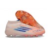 Buty adidas F50 Elite Mid FG Pomarańczowy Niebieski