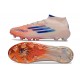 Buty adidas F50 Elite Mid FG Pomarańczowy Niebieski