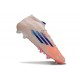 Buty adidas F50 Elite Mid FG Pomarańczowy Niebieski