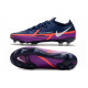 Nike Phantom Gt2 Elite Fg Buty Piłkarskie Niebieski Biały Fioletowy