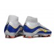 Korki Nike Zoom Mercurial Superfly 10 Elite FG Srebro Niebieski Zawistny