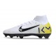 Korki Nike Zoom Mercurial Superfly 10 Elite FG Biały Czarny Zawistny