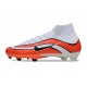 Korki Nike Zoom Mercurial Superfly 10 Elite FG Czerwony Biały Czarny