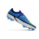 Nike Phantom Gt2 Elite Fg Buty Piłkarskie Niebieski Szarość Srebro