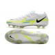 Nike Phantom Gt2 Elite Fg Buty Piłkarskie Biały Czarny Niebieski