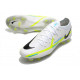 Nike Phantom Gt2 Elite Fg Buty Piłkarskie Biały Czarny Niebieski