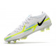 Nike Phantom Gt2 Elite Fg Buty Piłkarskie Biały Czarny Niebieski