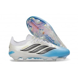 adidas Buty Piłkarskie Predator Elite FG Biały Niebieski Czarny