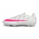 Buty Piłkarskie Nike Mercurial Vapor XVII Elite FG Biały Różowy