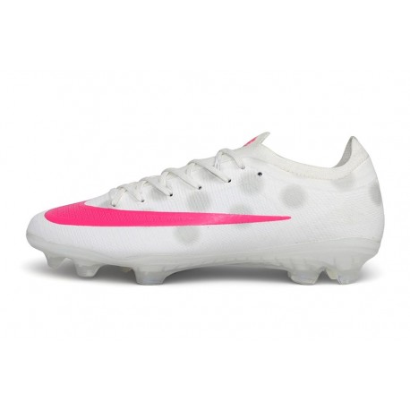 Buty Piłkarskie Nike Mercurial Vapor XVII Elite FG Biały Różowy