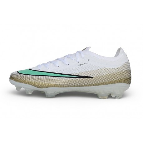Buty Piłkarskie Nike Mercurial Vapor XVII Elite FG Biały Złoto Zielony