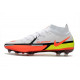 Korki Nike Phantom Gt2 Elite Df Fg Biały Czerwony Zawistny