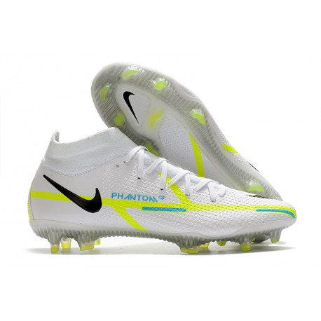 Korki Nike Phantom Gt2 Elite Df Fg Biały Czarny Niebieski