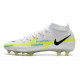 Korki Nike Phantom Gt2 Elite Df Fg Biały Czarny Niebieski