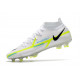 Korki Nike Phantom Gt2 Elite Df Fg Biały Czarny Niebieski