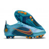 Nike Mercurial Vapor 14 Elite AG Niebieski Pomarańczowy