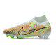 Nike Air Zoom Mercurial Superfly 9 Elite FG Zielony Niebieski Pomarańczowy 