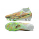 Nike Air Zoom Mercurial Superfly 9 Elite FG Zielony Niebieski Pomarańczowy 