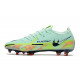 Nike Phantom Gt2 Elite Fg Buty Piłkarskie Zielony Niebieski Pomarańczowy
