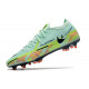 Nike Phantom Gt2 Elite Fg Buty Piłkarskie Zielony Niebieski Pomarańczowy